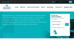 Desktop Screenshot of aisma.org.uk