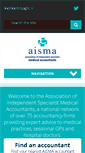Mobile Screenshot of aisma.org.uk